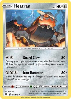 Heatran #100 from Brilliant Stars