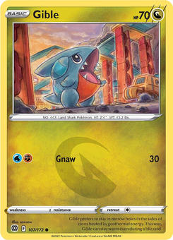 Gible #107 by Sowsow