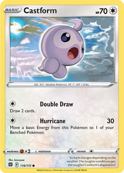 Castform #116 by kawayoo