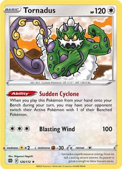 Tornadus #126 from Brilliant Stars