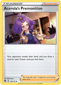 Acerola's Premonition #129 from Brilliant Stars