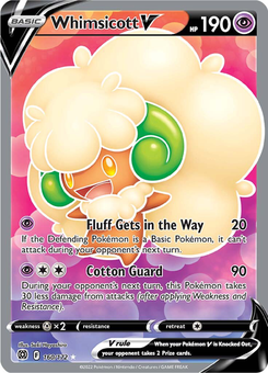 Whimsicott V #160 from Brilliant Stars