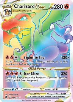 Charizard VSTAR #174 from Brilliant Stars