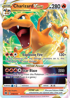 Charizard VSTAR #18 from Brilliant Stars
