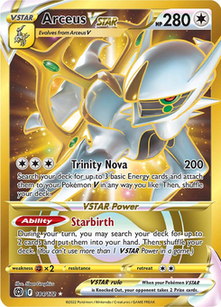 Arceus VSTAR #184 from Brilliant Stars