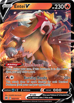 Entei V #22 from Brilliant Stars