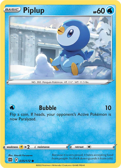 Piplup #35 from Brilliant Stars