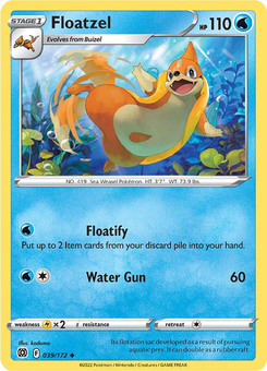 Floatzel #39 by kodama