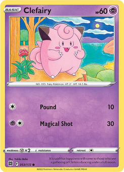 Clefairy #53 from Brilliant Stars