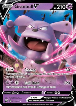 Granbull V #57 from Brilliant Stars