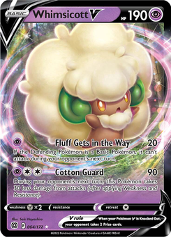 Whimsicott V #64 from Brilliant Stars