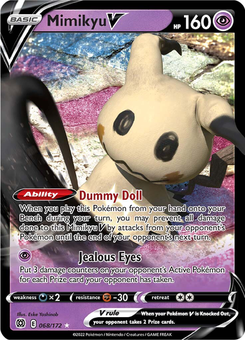 Mimikyu V #68 from Brilliant Stars