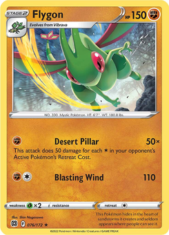 Flygon #76 from Brilliant Stars