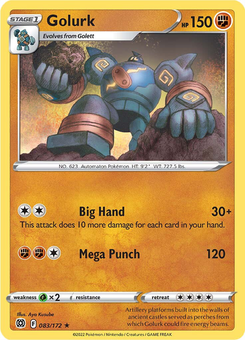 Golurk #83 from Brilliant Stars