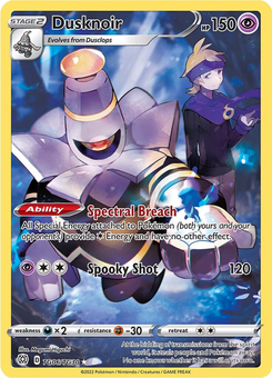 Dusknoir #TG06 from Brilliant Stars