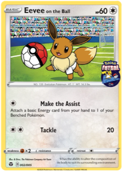 Eevee on the Ball #2 from Futsal Collection