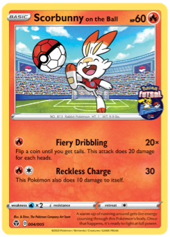 Scorbunny on the Ball #4 from Futsal Collection