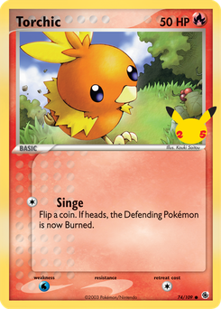 Torchic #10 from First Partner Pack (Jumbo)