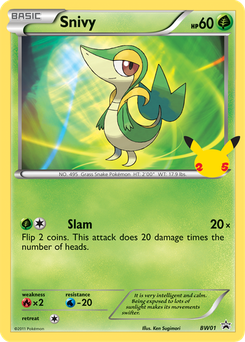 Snivy #14 from First Partner Pack (Jumbo)