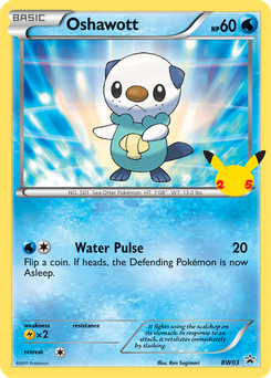 Oshawott #15 from First Partner Pack (Jumbo)
