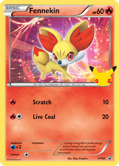 Fennekin #19 from First Partner Pack (Jumbo)
