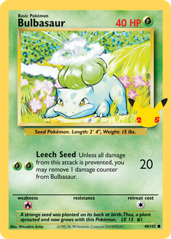 Bulbasaur #2 from First Partner Pack (Jumbo)