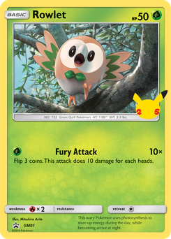 Rowlet #20 from First Partner Pack (Jumbo)