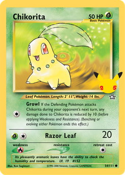 Chikorita #5 from First Partner Pack (Jumbo)