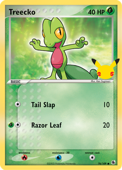 Treecko #8 from First Partner Pack (Jumbo)