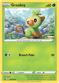 Grookey #SWSH001 by kirisAki