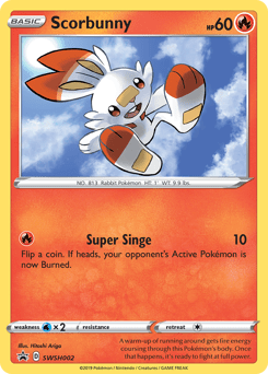 Scorbunny #SWSH002 by Hitoshi Ariga