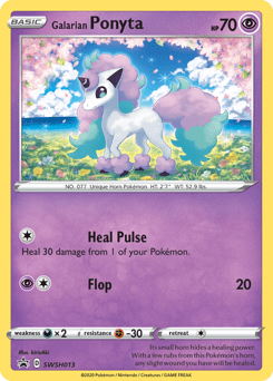 Galarian Ponyta #SWSH013 by kirisAki