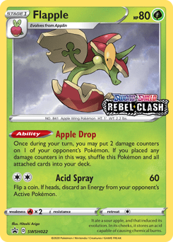 Flapple #SWSH022 by Hitoshi Ariga