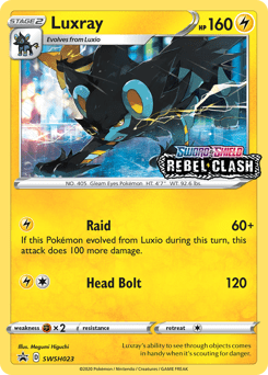 Luxray #SWSH023 by Megumi Higuchi