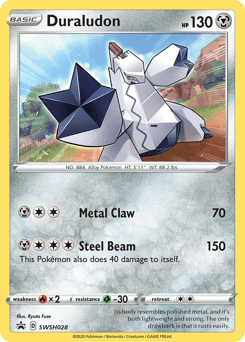 Duraludon #SWSH028 from SWSH Black Star Promos