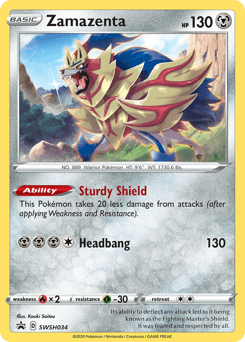 Zamazenta #SWSH034 by Kouki Saitou