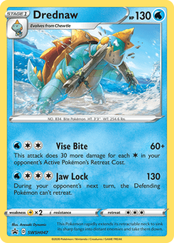 Drednaw #SWSH047 from SWSH Black Star Promos