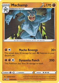 Machamp #SWSH053 by SATOSHI NAKAI