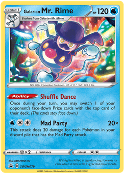 Galarian Mr.Rime #SWSH079 from SWSH Black Star Promos