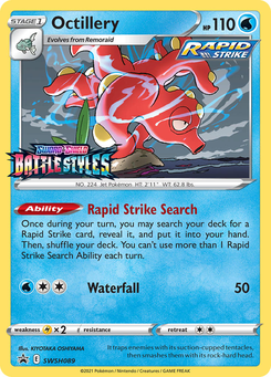 Octillery #SWSH089 from SWSH Black Star Promos