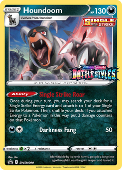 Houndoom #SWSH090 by Uta