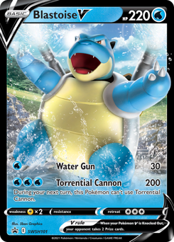 Blastoise V #SWSH101 by 5ban Graphics