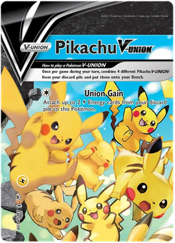 Pikachu V-Union #SWSH139 from SWSH Black Star Promos