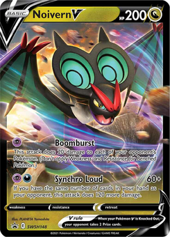 Noivern V #SWSH148 from SWSH Black Star Promos