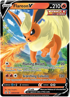 Flareon V #SWSH149 by 5ban Graphics