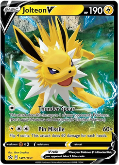 Jolteon V #SWSH151 by 5ban Graphics
