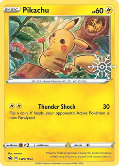 Pikachu (Holiday Calendar) #SWSH153 by Sowsow