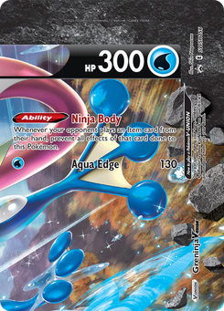 Greninja V-Union #SWSH156 from SWSH Black Star Promos