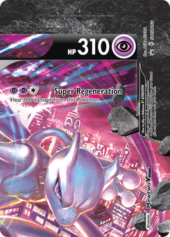 Mewtwo V-Union #SWSH160 from SWSH Black Star Promos