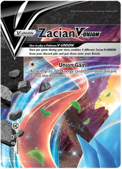 Zacian V - Union #SWSH163 from SWSH Black Star Promos